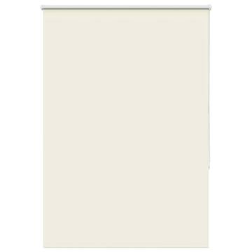 Roller Blind Blackout Off White 95x130 cm - Durable Polyester