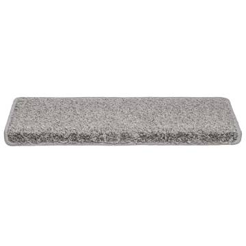 Stair Mats 30 pcs - Non-Slip Grey Mats for Home Safety