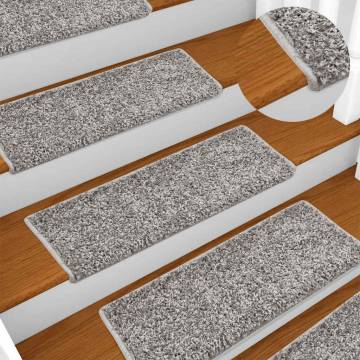 Stair Mats 30 pcs - Non-Slip Grey Mats for Home Safety