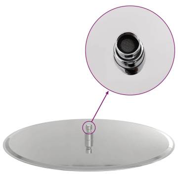 Rain Shower Head Stainless Steel 304 - 50 cm Round | Hipo Market