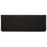 Stair Mats Self-adhesive - 30 pcs Black | Hipomarket