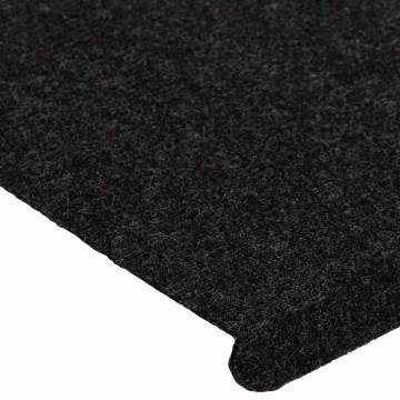 Stair Mats Self-adhesive - 30 pcs Black | Hipomarket