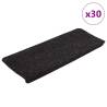  Stair Mats Self-adhesive 30 pcs Anthracite 65x24.5x3.5 cm Colour anthracite Size 65 x 24.5 x 3.5 cm Quantity in Package 30 