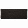 Self-Adhesive Stair Mats - 30 pcs Anthracite 65x24.5 cm