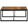 Multicolour Solid Wood Coffee Table - 80x80 cm | Hipo Market