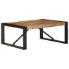 Multicolour Solid Wood Coffee Table - 80x80 cm | Hipo Market