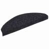 Self-Adhesive Stair Mats - 20 pcs Black 65x21 cm | Hipo Market