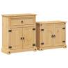 2 Piece Bathroom Furniture Set - Corona Solid Wood Pine