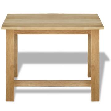 Nesting Tables (3 pcs) - Solid Oak Wood | HipoMarket