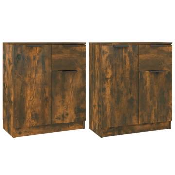 Stylish Smoked Oak Sideboards - Minimalist Design for Any Room