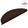  Stair Mats Self-adhesive 30 pcs Dark Brown 56x17x3 cm Colour dark brown Size 56 x 17 x 3 cm Quantity in Package 30 