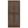 Vitrine Cabinet Brown Oak - Stylish Storage Solution | HipoMarket