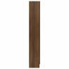 Vitrine Cabinet Brown Oak - Stylish Storage Solution | HipoMarket