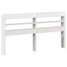 Stylish White King Size Bed Frame with Headboard - HIPO Market