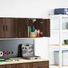  Garage Wall Cabinet Brown Oak Engineered Wood Colour brown oak Size 60 x 30 x 41 cm Quantity in Package 1 