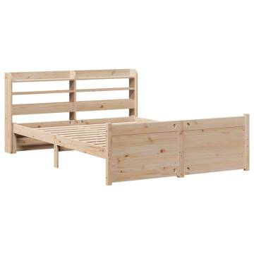 Stylish Bed Frame with Headboard - 120x200 cm | HipoMarket