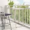  Folding Garden Table Light Grey 90x51x75 cm Poly Rattan Colour light grey Quantity in Package 1 