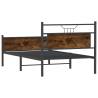 Smoked Oak Bed Frame 107x203 cm | Stylish & Durable Design