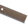 Stair Nosings L-Shape 5 pcs Aluminium 90 cm Brown - Hipomarket