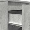 LED Bedside Cabinet - Concrete Grey 38x34x65 cm | Hipomarket