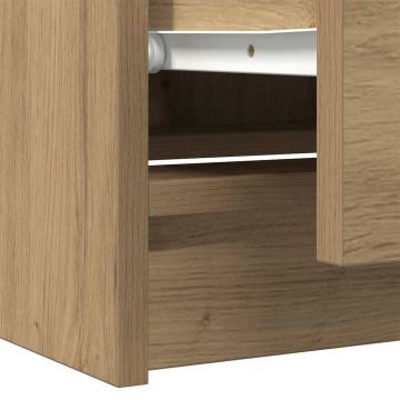 Artisan Oak TV Cabinet - 60x35x54 cm | Stylish Storage Solution