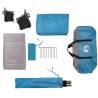 4-Person Blue Waterproof Camping Tent | Hipomarket