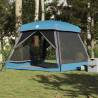 Family Tent Cabin for 6 - Waterproof Blue Tent | HipoMarket