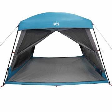 Family Tent Cabin for 6 - Waterproof Blue Tent | HipoMarket