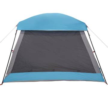 Family Tent Cabin for 6 - Waterproof Blue Tent | HipoMarket