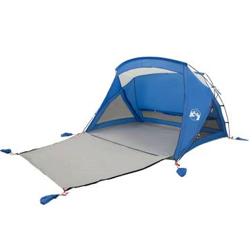 Beach Tent 2-Person Azure Blue Waterproof - Hipomarket