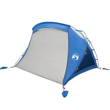 Beach Tent 2-Person Azure Blue Waterproof - Hipomarket