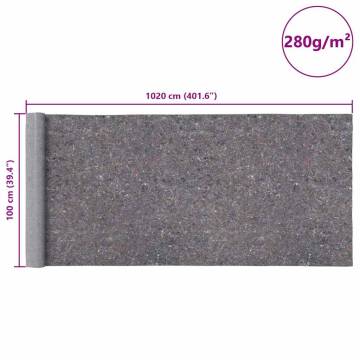 Non-slip Painter Fleece 1020 cm - Grey | Hipomarket UK