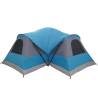 Family Tent Tunnel 8-Person Blue Waterproof - Hipomarket