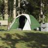  Camping Tent Cabin 4-Person Green Waterproof Colour green Number of 1 Number of Doors Number of Rooms 