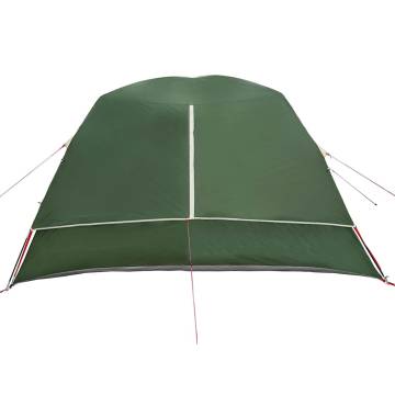 Camping Tent Cabin 4-Person Green Waterproof | HiPoMarket