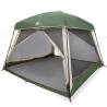 Family Tent Cabin for 6 Persons - Waterproof Green Tent