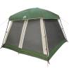 Family Tent Cabin for 6 Persons - Waterproof Green Tent