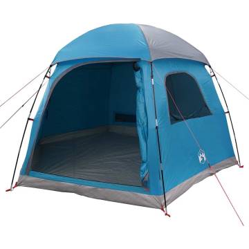 Family Tent Igloo 6-Person Waterproof - Blue | HipoMarket