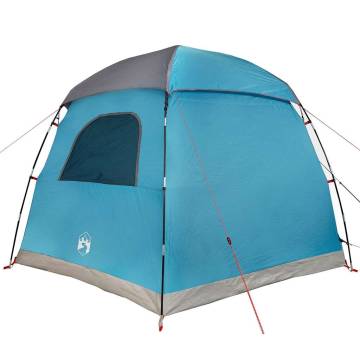 Family Tent Igloo 6-Person Waterproof - Blue | HipoMarket