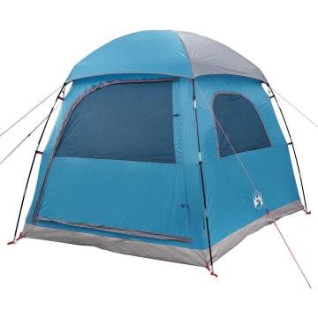 Family Tent Igloo 6-Person Waterproof - Blue | HipoMarket