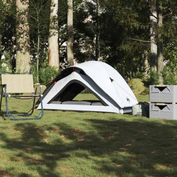 1-Person Waterproof Camping Tent | White Blackout Fabric