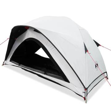 1-Person Waterproof Camping Tent | White Blackout Fabric