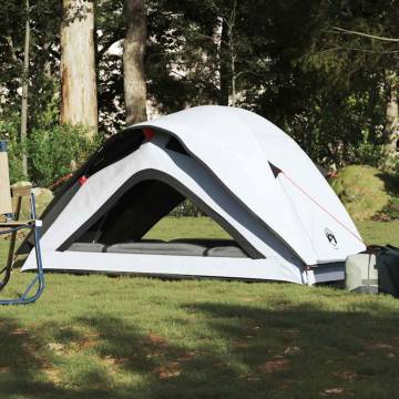 1-Person Waterproof Camping Tent | White Blackout Fabric