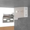 4 Piece TV Cabinet Set - Concrete Grey Engineered Wood