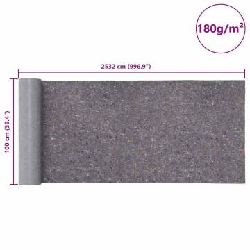 Non-slip Painter Fleece 2532 cm - Durable Floor Protection