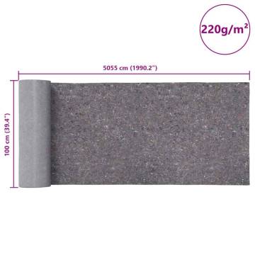 Non-slip Painter Fleece 5055 cm 220 gm² - Grey Protection