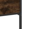 Smoked Oak Bed Frame 140x200 cm | Stylish & Durable Design