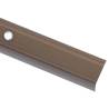 L-Shaped Aluminium Stair Nosings - 15 pcs Brown | HipoMarket