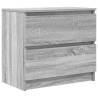 TV Cabinet Grey Sonoma - Durable 60x35x54 cm Engineered Wood