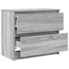 TV Cabinet Grey Sonoma - Durable 60x35x54 cm Engineered Wood